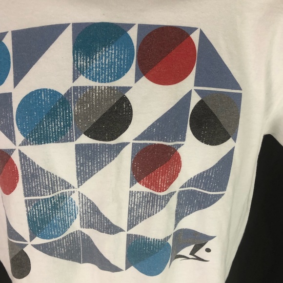 Rusty Boys T-shirt White L - Picture 2 of 6